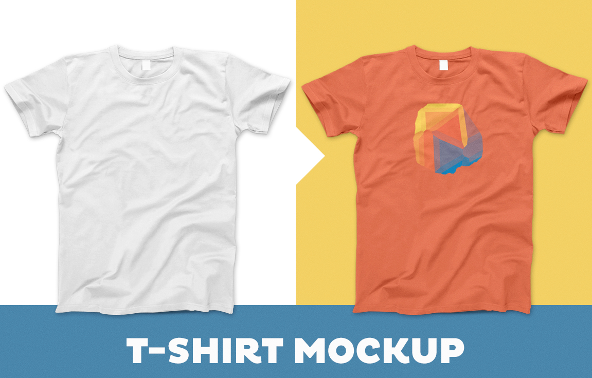T-Shirt Mockup Template from Tyunderscore