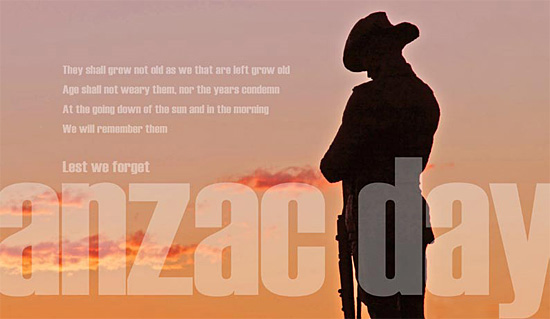 ANZAC Day Long Weekend Closure